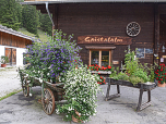 Blumenpracht vor der Gaistalalm