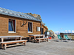 Die Georgy´s Hütte am Piz Languard