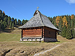 Kapelle oberhalb der Hütte