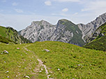 Ausblick von der Alm