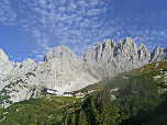 Rechts die Ellmauer Halt