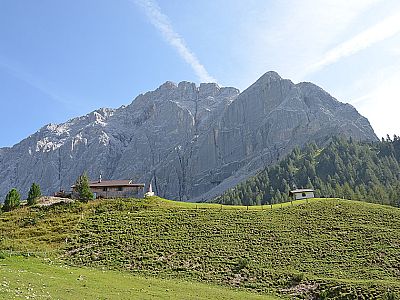 Hallerangeralm vor der Speckkarspitze