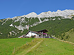 Die Hallerangeralm im Lafatschertal