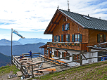 Die Terrasse des Hochgernhauses