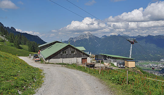 Höfener Alm (1670 m)
