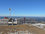 Der Aussichtspunkt an der Hütte