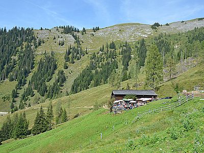 Die Karseggalm ist die älteste Almhütte im Großarltal