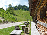 Sonniger windgeschützter Platz an der Stallung