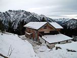 Kranzberghaus mit Karwendel