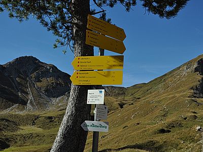 Es gibt zahlreiche Wandermöglichkeiten 