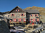 Das Schutzhaus Latzfonser Kreuz