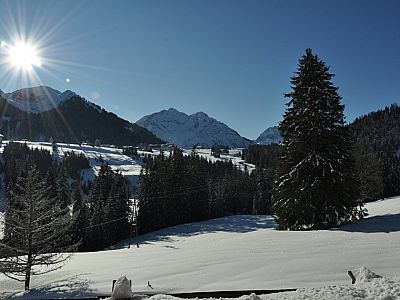Blick ins Kleinwalsertal