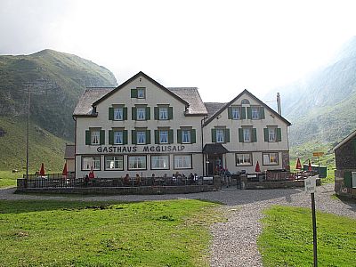 Der Berggasthof Meglisalp
