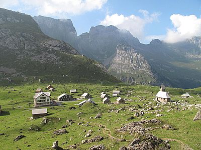 Blick über die Meglisalp