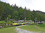 Die Mitteralm befindet sich an einer Haltestelle der Wendelsteinbahn