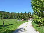 Aufstieg zur Nattersbergalm