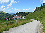 Abstieg von der Krinnenspitze zur Alm