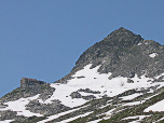 Hütte in Sicht