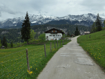 Die Partnachalm und das Wettersteingebirge