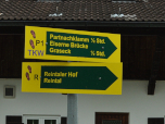 Die Partnachklamm ist nicht weit entfernt