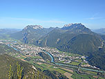 Blick auf Kufstein und das Kaisergebirge