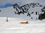 Rauhkopfhütte vor der Wilden Fräulein