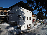 Die Terrasse auf der Südseite des Hauses