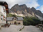 Blick von der Terrasse auf den Mont de Stevia