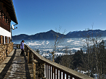 Blick von der Reiseralm auf das Isartal