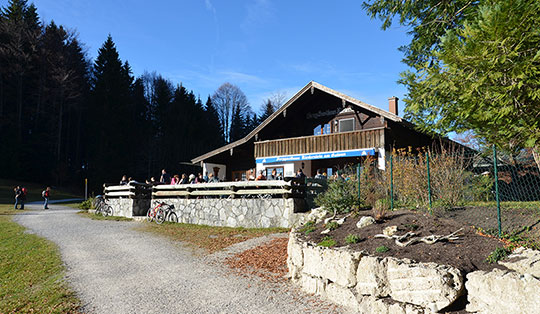 Riedersteinhaus am Galaun (1060 m)