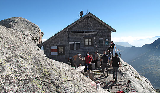 Rojacher Hütte (2718 m)