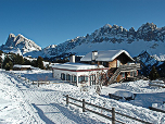 Schatzerhütte im Winter