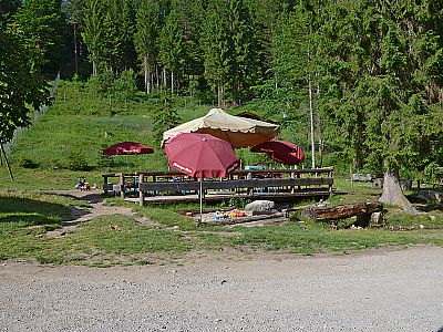 ...und Spielplatz der Alm