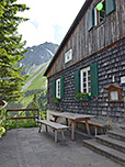 Auf der Terrasse des Soiernhauses