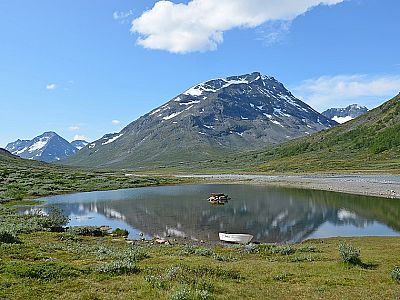 Blick zum Styggehøe