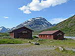 Nebengebäude vor dem Styggehøe