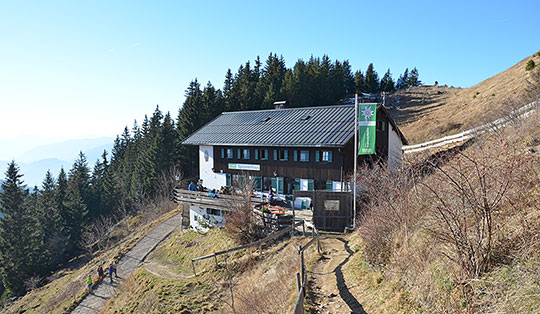 Spitzsteinhaus (1252 m)