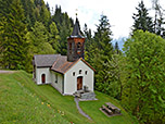 Die Lengauer Kapelle passiert man beim Anstieg von Söll oder Schwendt