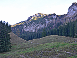 Blick von der Staudacher Alm zum Hochgern