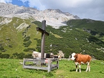 Rechts im Bild der Hochwanner