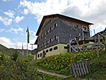 Die Tappenkarseehütte des Alpenvereins Edelweiß