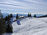 Im Winter auf dem Weg zur Tölzer Hütte