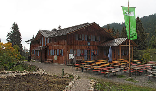 Tutzinger Hütte (1327 m)