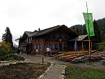 Tutzinger Hütte mit Hüttenterrasse