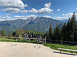 Blick von der Alm zum Sonntagshorn
