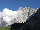 Hoher Dachstein (2995 m), zweithöchster Berg der Nördlichen Kalkalpen (Platz 8)