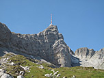 Der Säntis (2502 m) in den Appenzeller Alpen (Platz 13) 