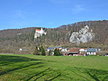 Blick zur Burg Prunn