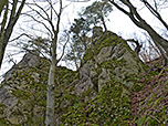 ...den Felsformationen am Michelsberg
