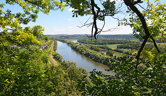 Höhenweg von Bad Abbach zum Hanselberg